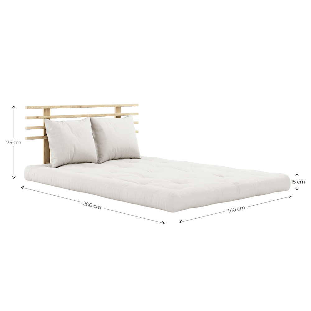 Karup Design SHIN SANO CLAIR LAQUE W. SHIN SANO ENSEMBLE DE MATELAS BORDEAUX