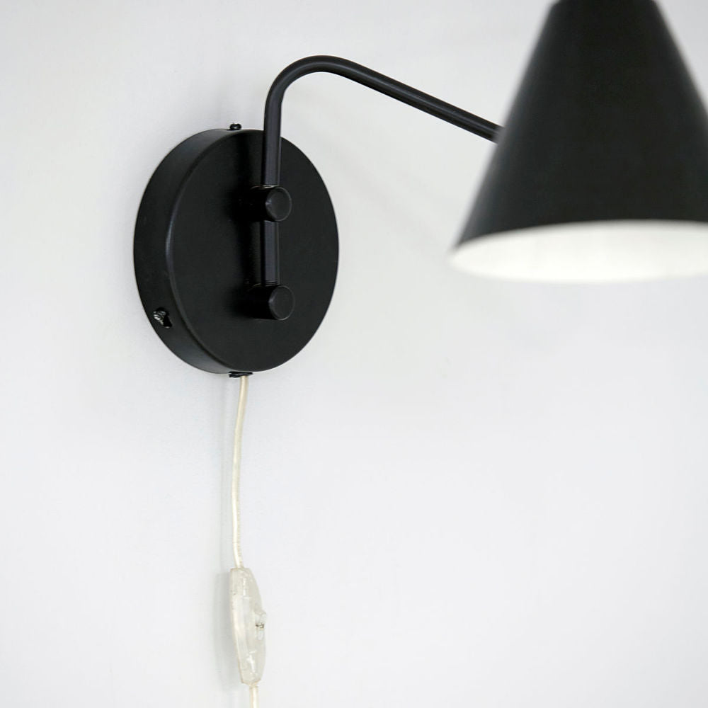 Haus Doktor Wand lampe, Spiel, Schwarz