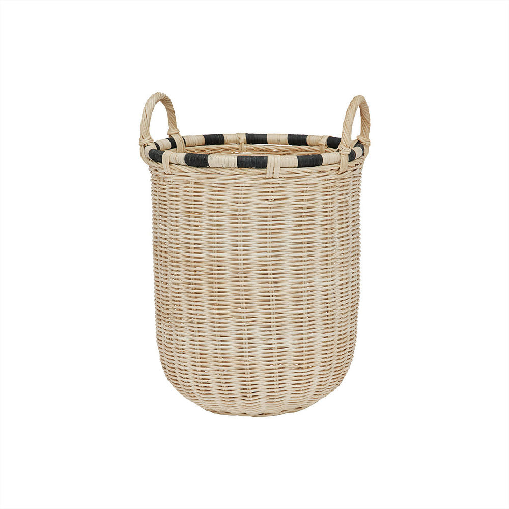 OYOY LIVING Boo Storage Basket-Niedrig