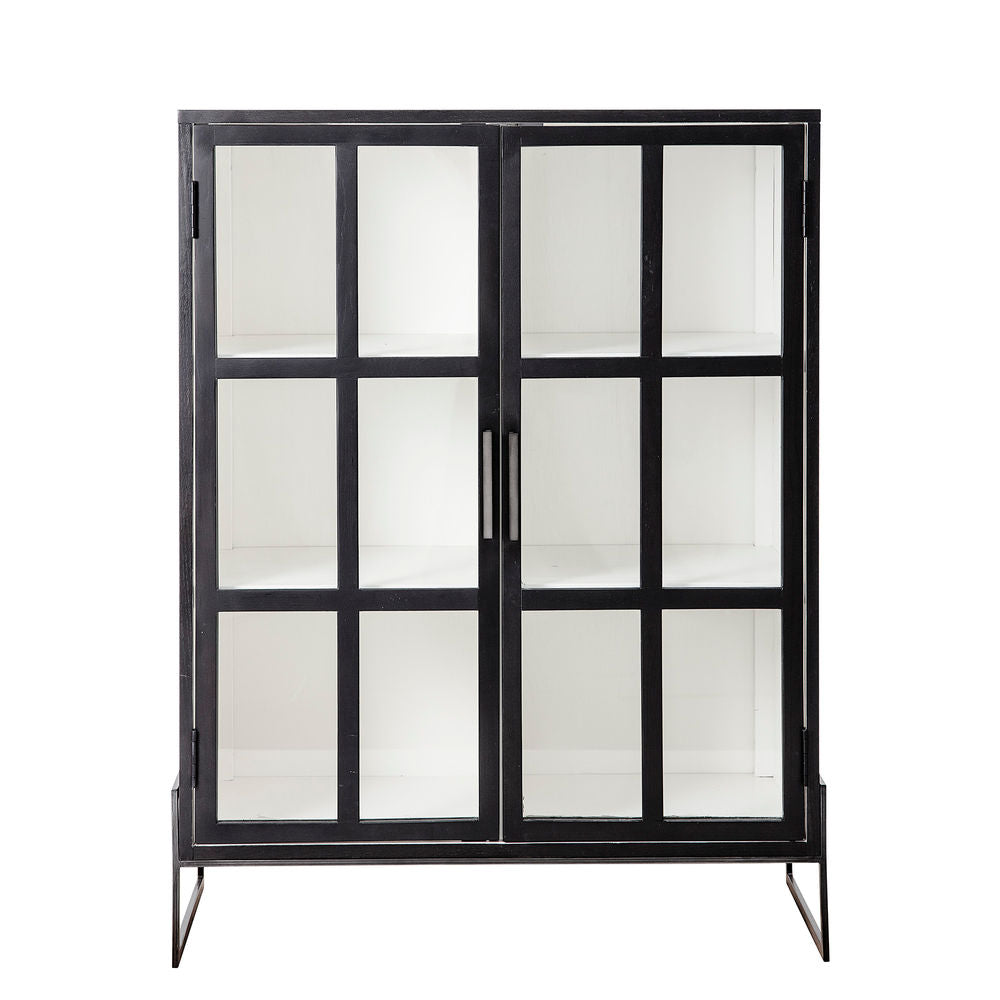 Bloomingville Opal Cabinet, Noir, Chêne