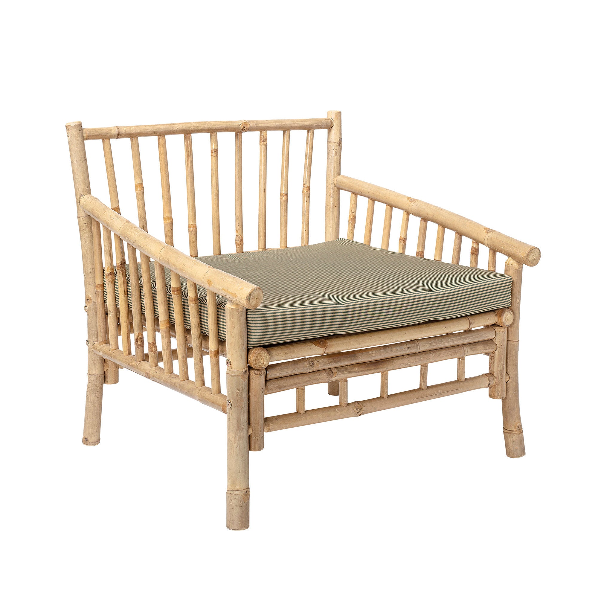 Bloomingville Chaise longue langue, Nature, Bambou