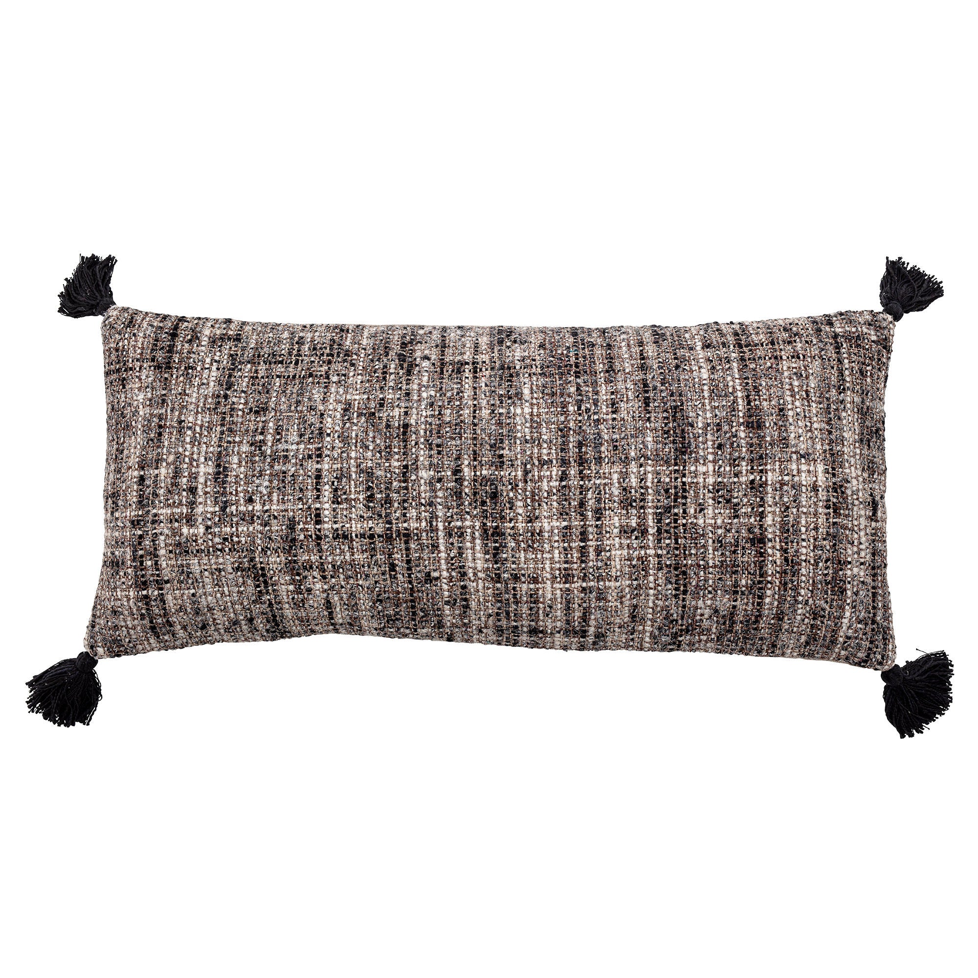 Bloomingville Jerik Coussin, Noir, Coton