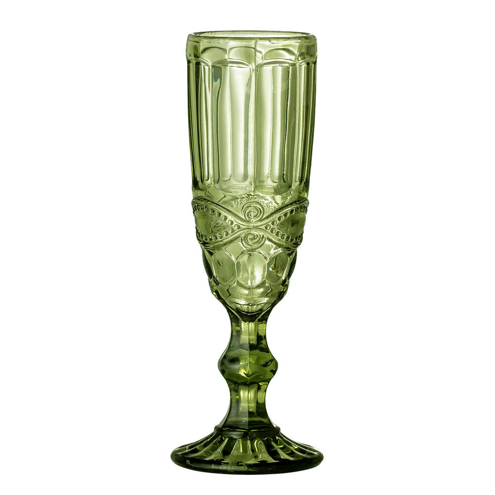 Creative Collection Florie Wijnglas, Groen, Glas