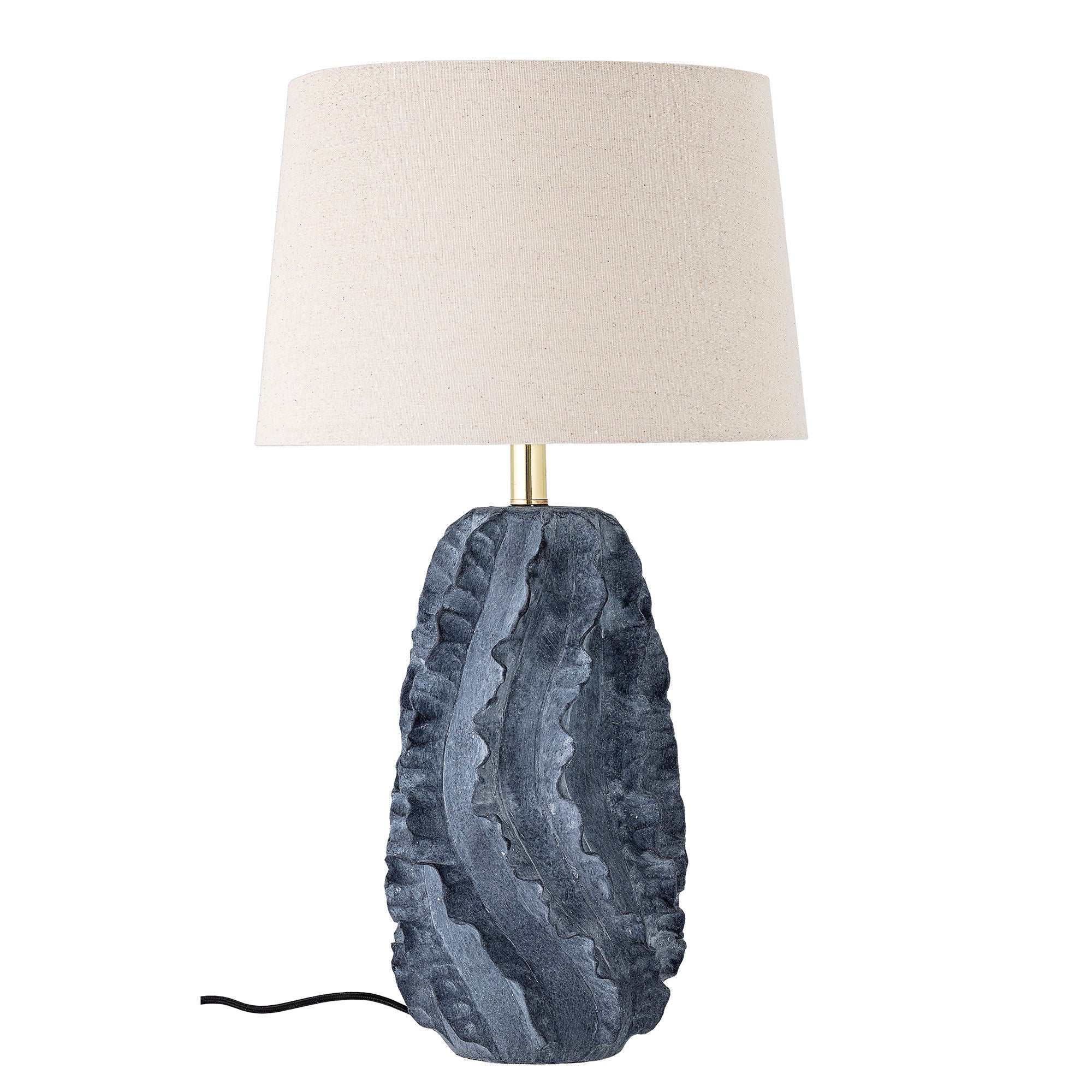 Creative Collection Natika Lampe de table, Bleu, Terracotta