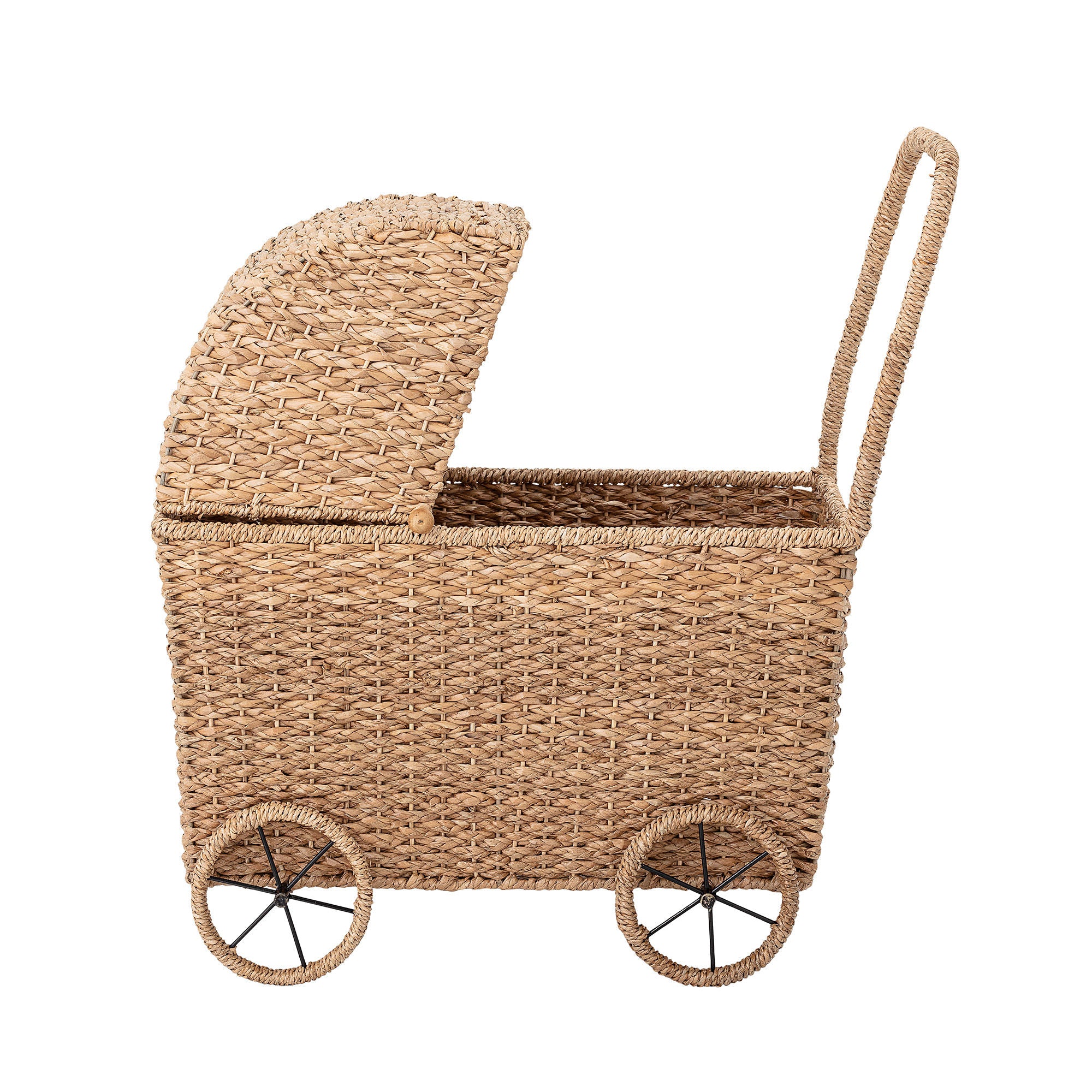 Bloomingville MINI Susan Speelgoed Kinderwagen, Natuur, Bankuan Gras