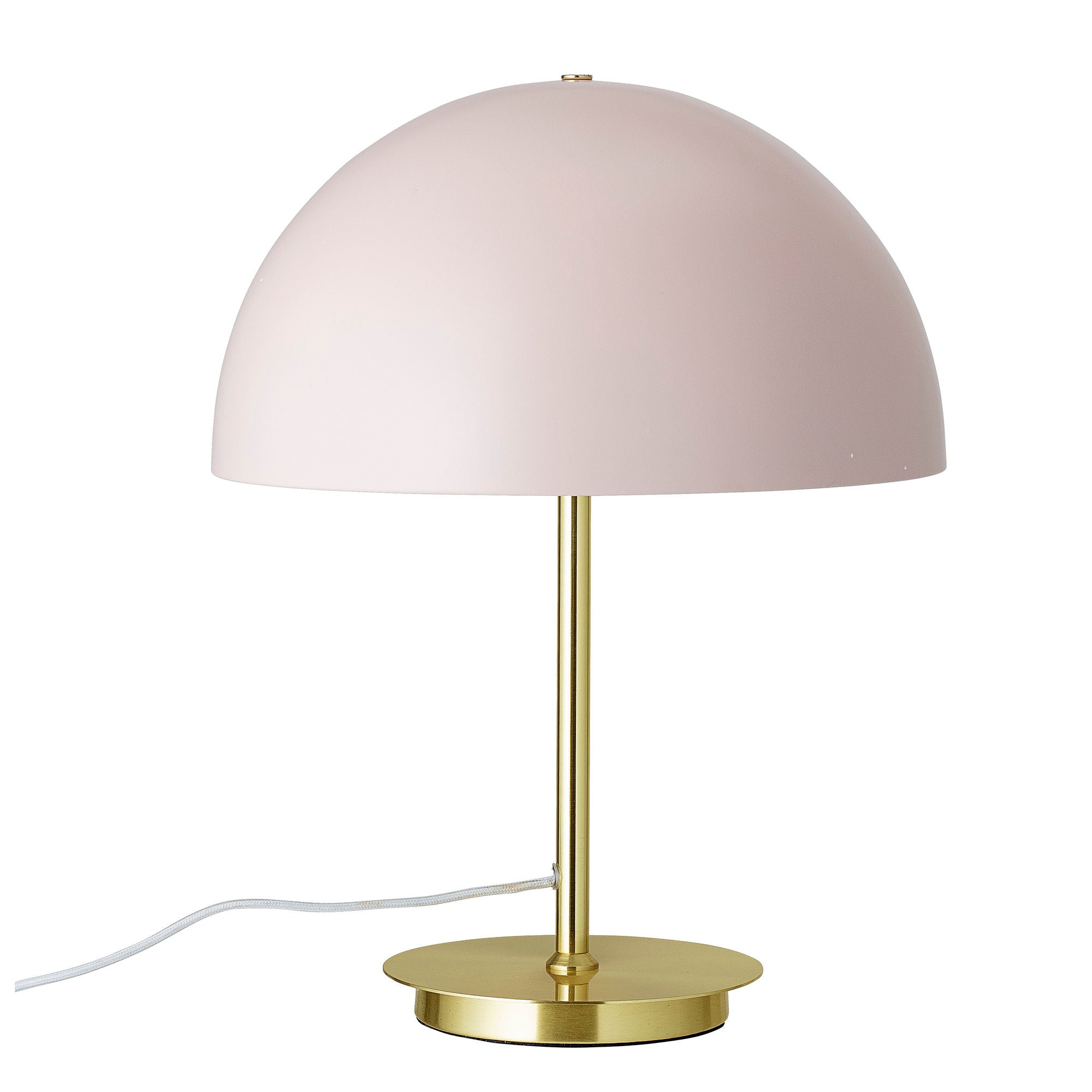 Bloomingville Yulanda Tischlampe, Rose, Metall