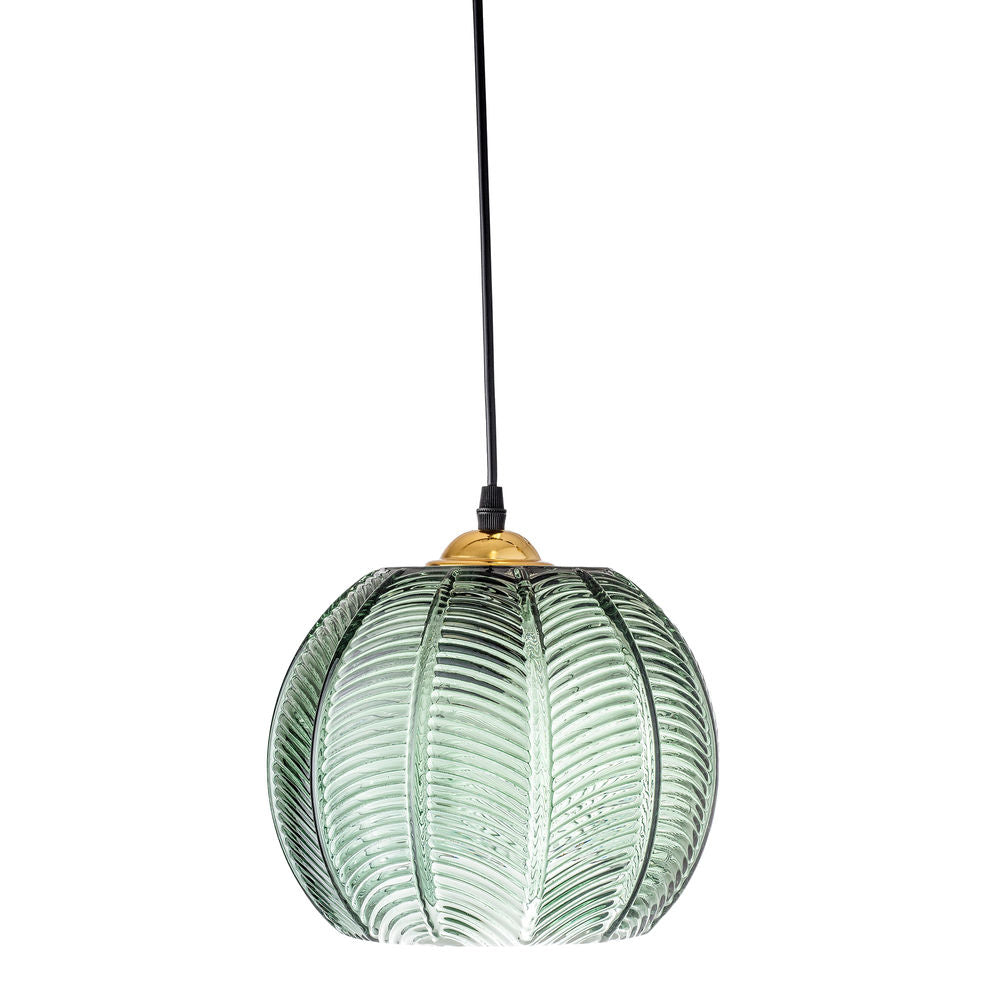 Bloomingville Adar Hanglamp, Groen, Glas