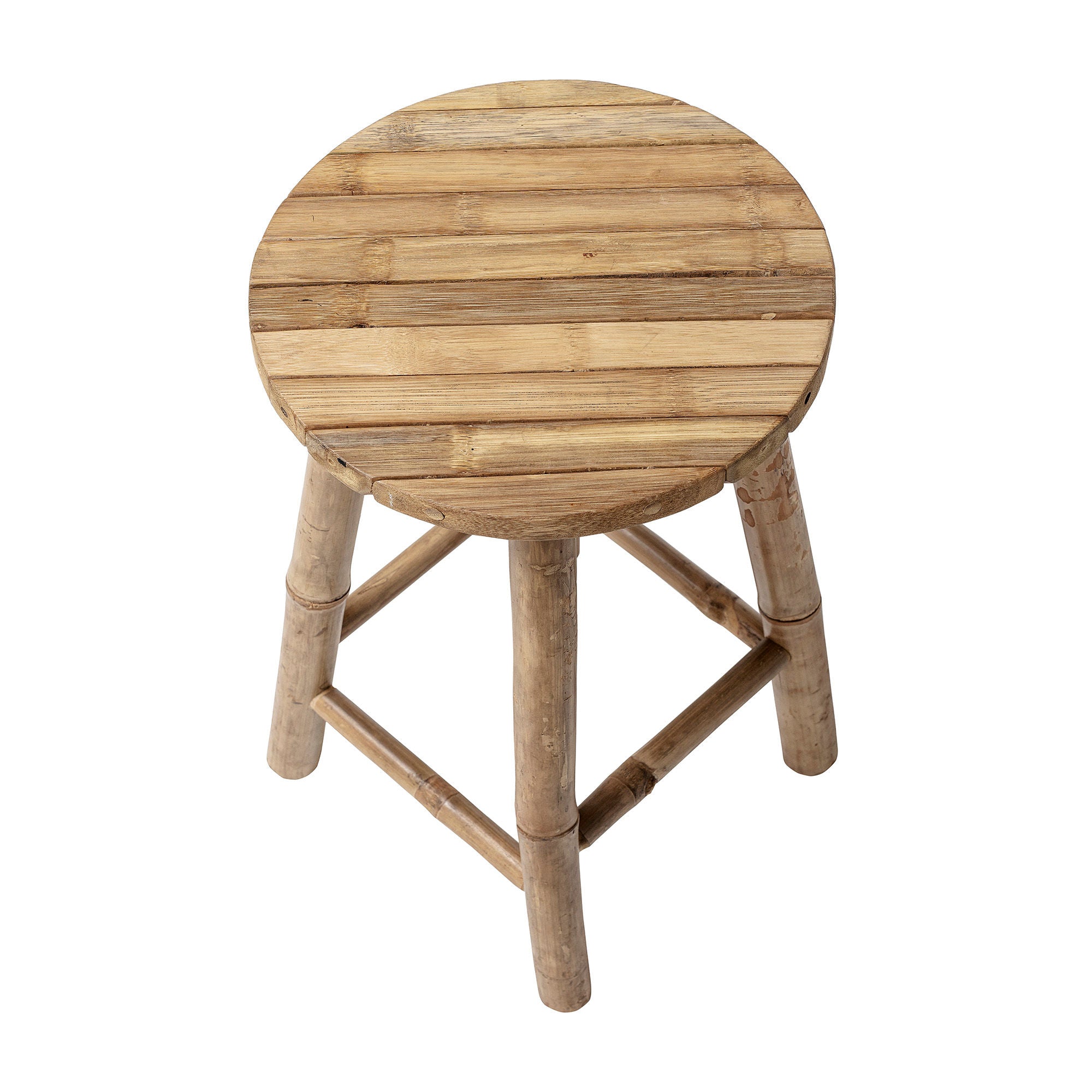 Bloomingville, Tabouret langue, Naturel, Bambou