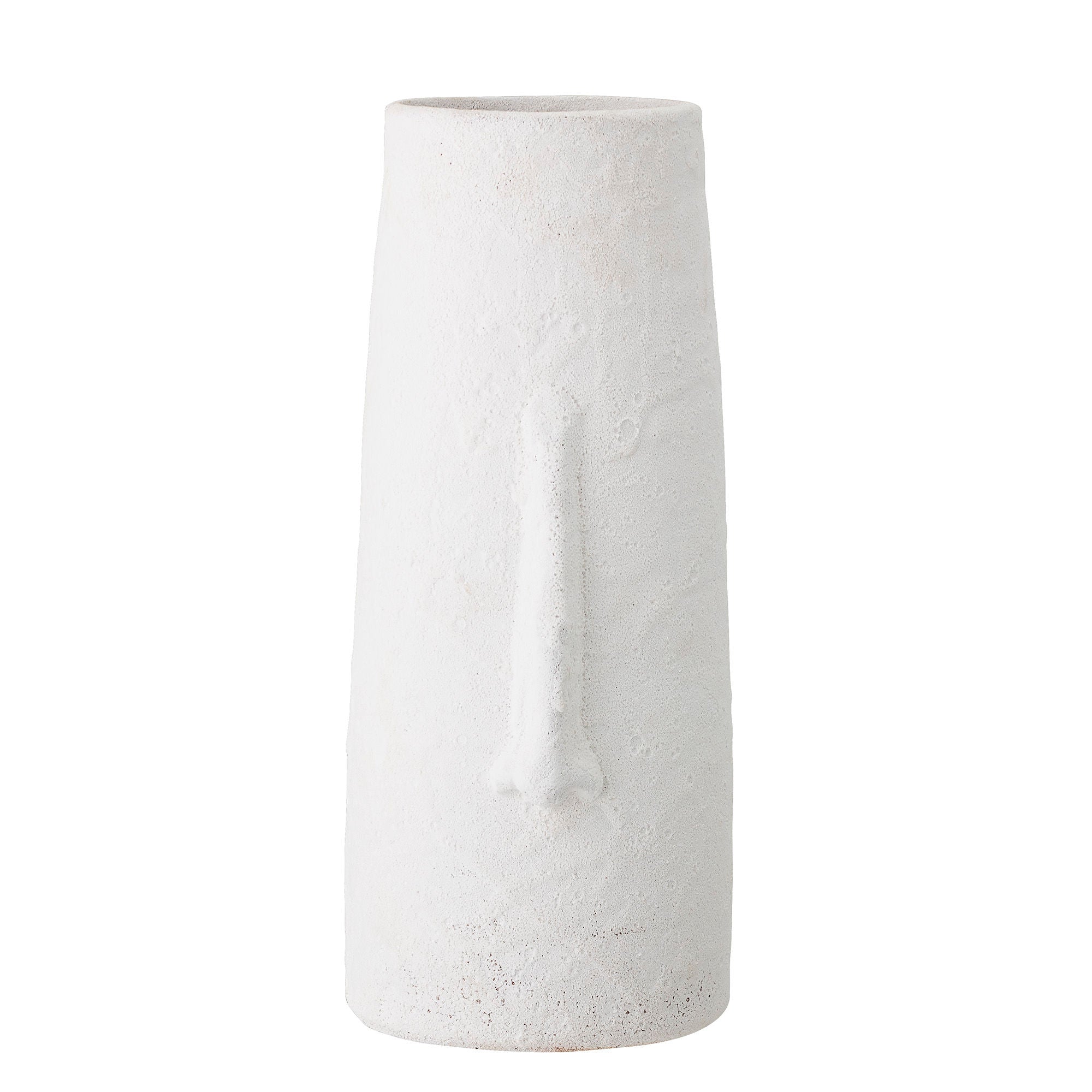 Bloomingville Berican Deco Vaas, Blanc, Terracotta