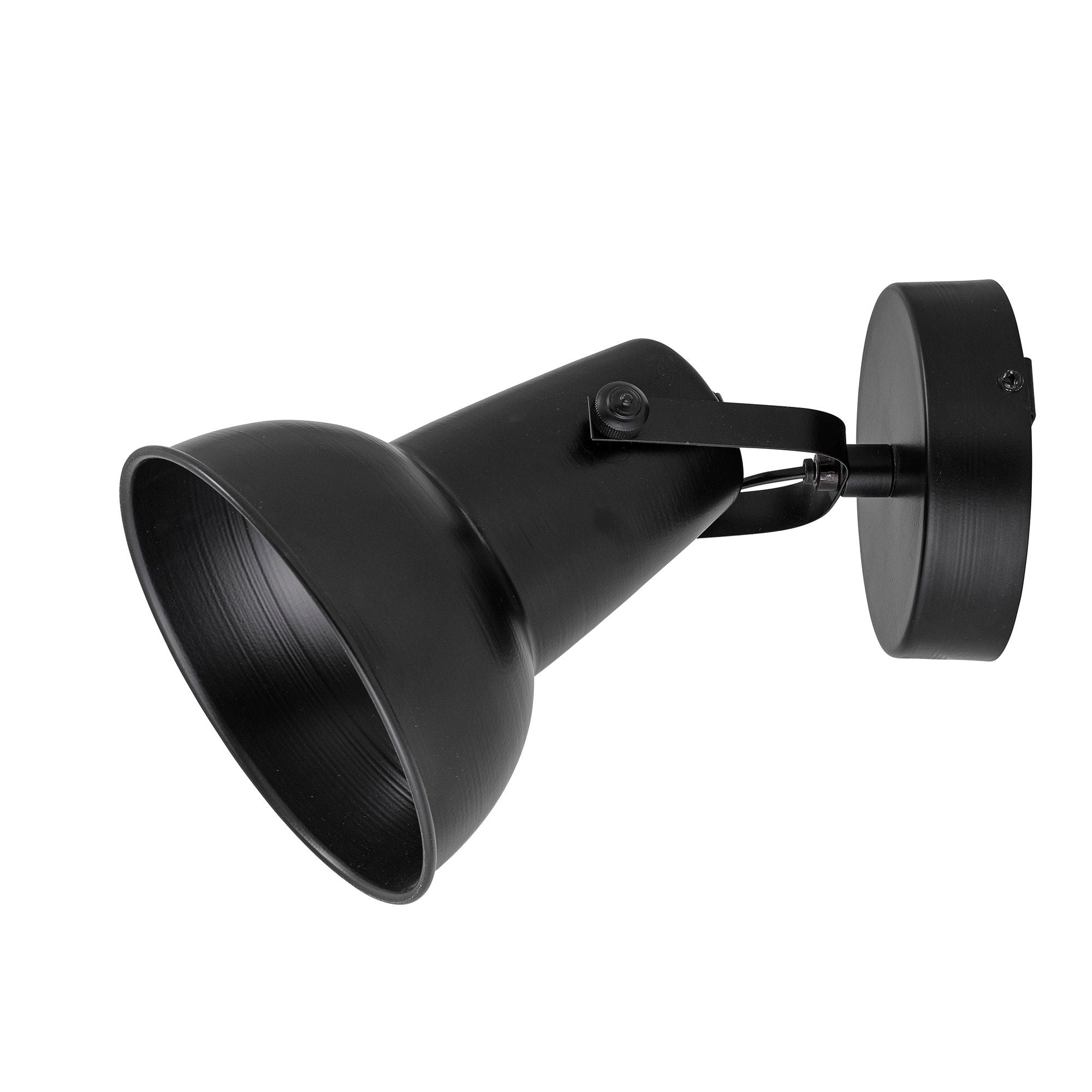 Blooming ville Nikos Wand lampe, Schwarz, Metall