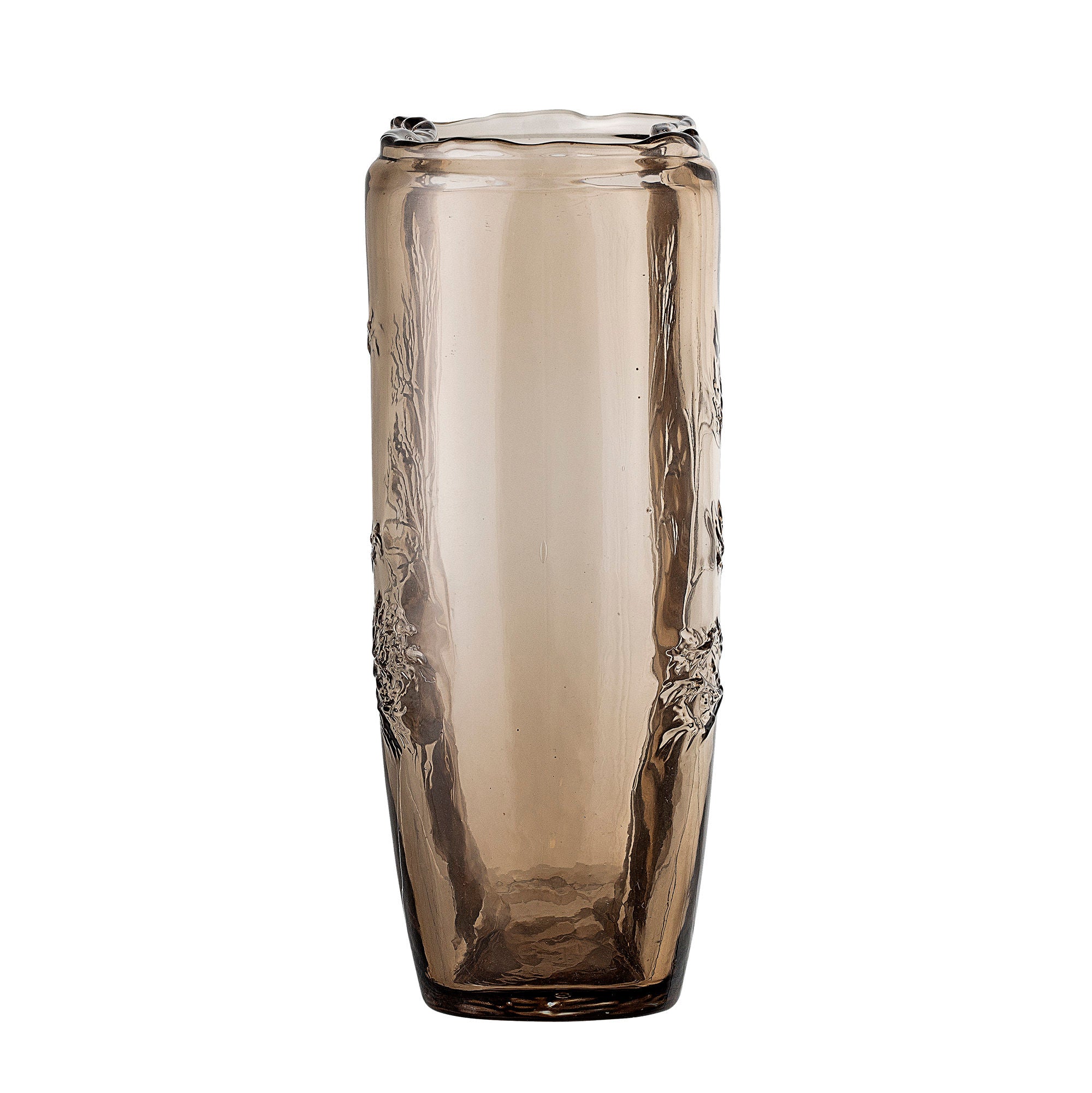 Bloomingville Jara Vaas, Bruin, Glas