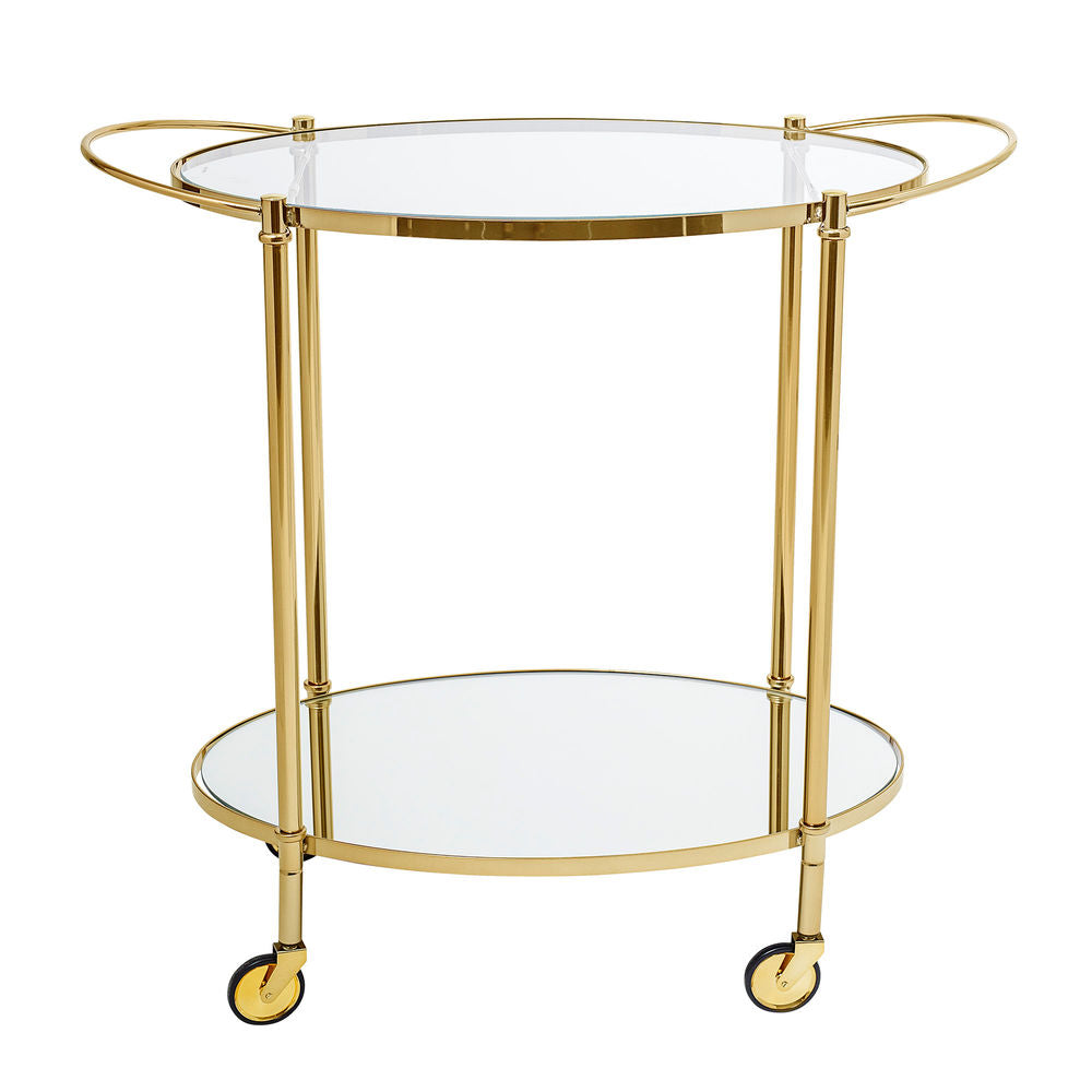 Bloomingville Fine Bartafel, Goud, Glas