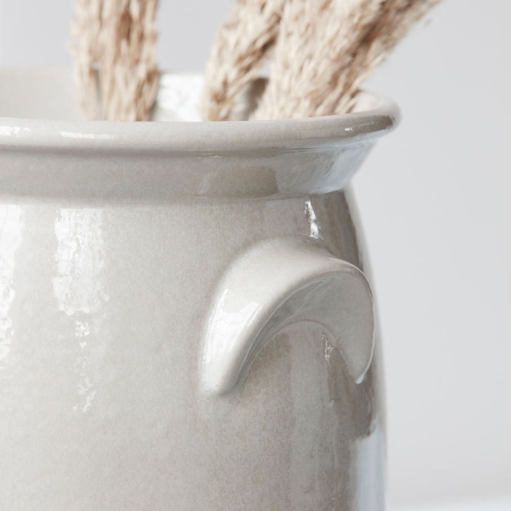 Meraki Pot poterie, Gris coquillages