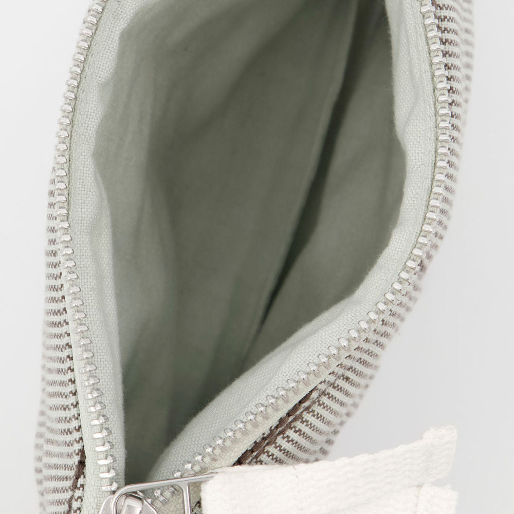 Meraki Makeup Bag, Mentha, Gris claro/verde militar