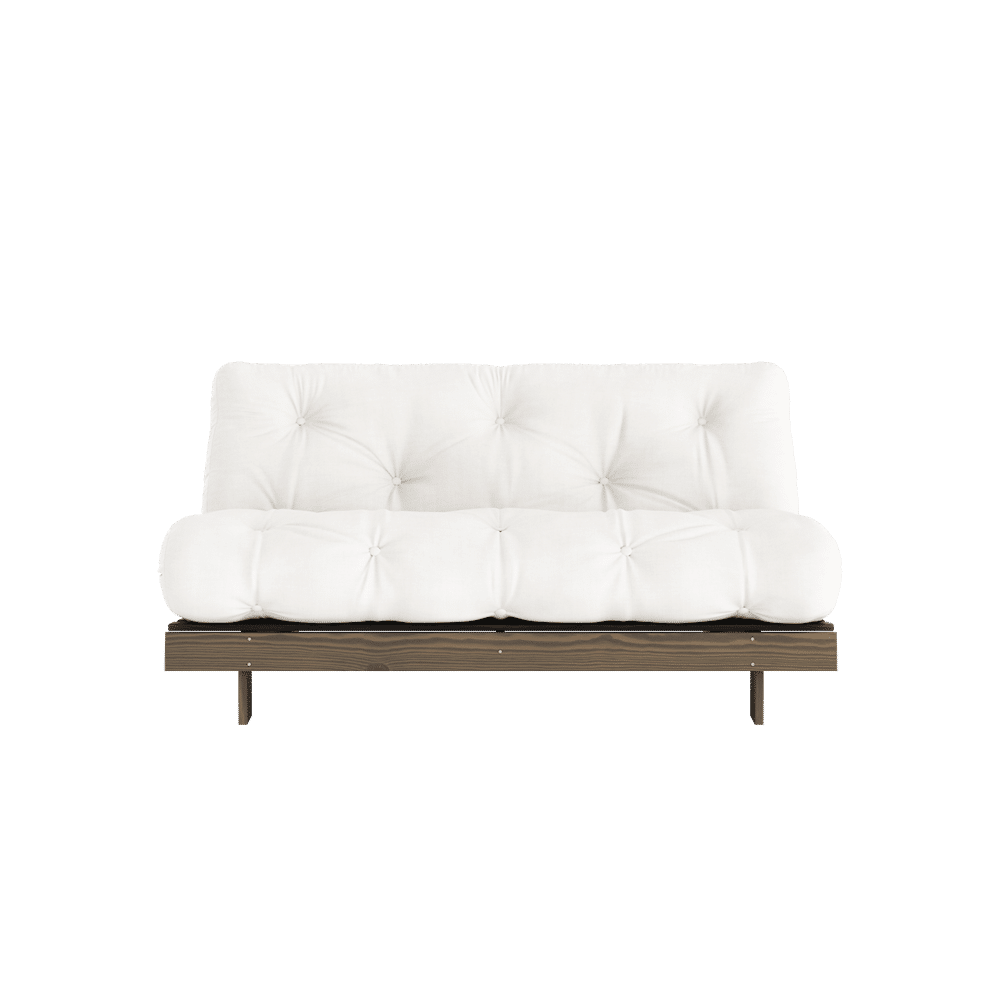 Design ROOTS CAROBE BRUN 160X200 W. ROOTS MATELAS NATUREL