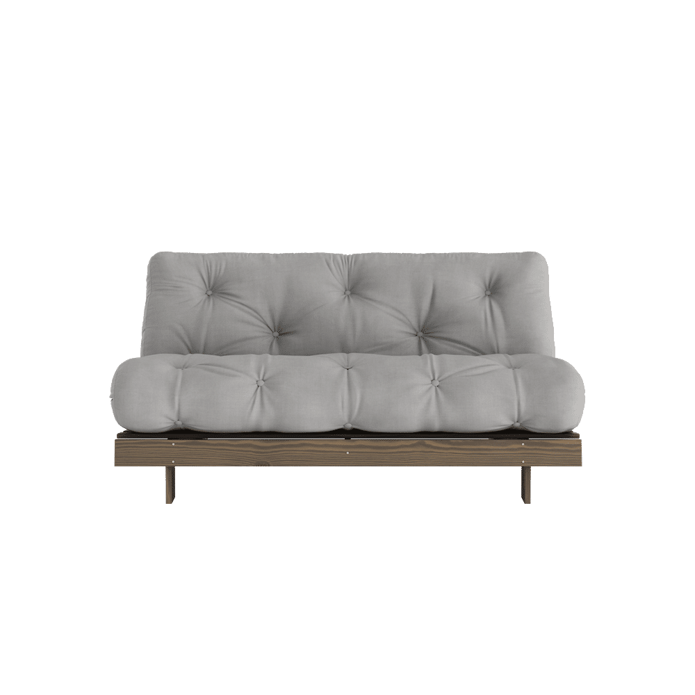 Karup Design ROOTS CAROB BROWN 160X200 W. COLCHÓN SUECIA GRIS