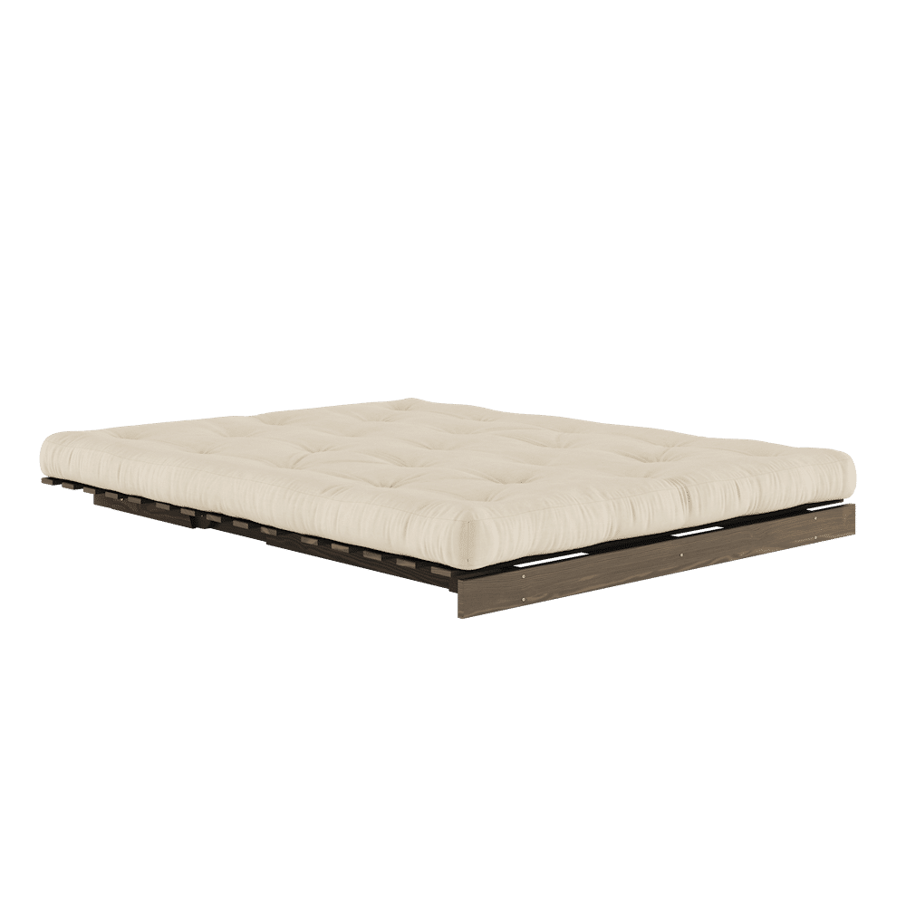 Karup Design WURZELN CAROB BROWN 160X200 W. SCHWEDEN MATRATZE BEIGE