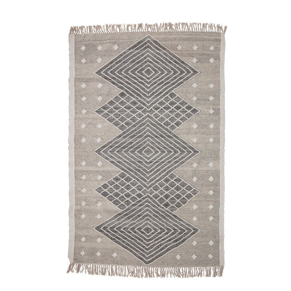 Creative Collection Tapis Esme, Gris, Laine