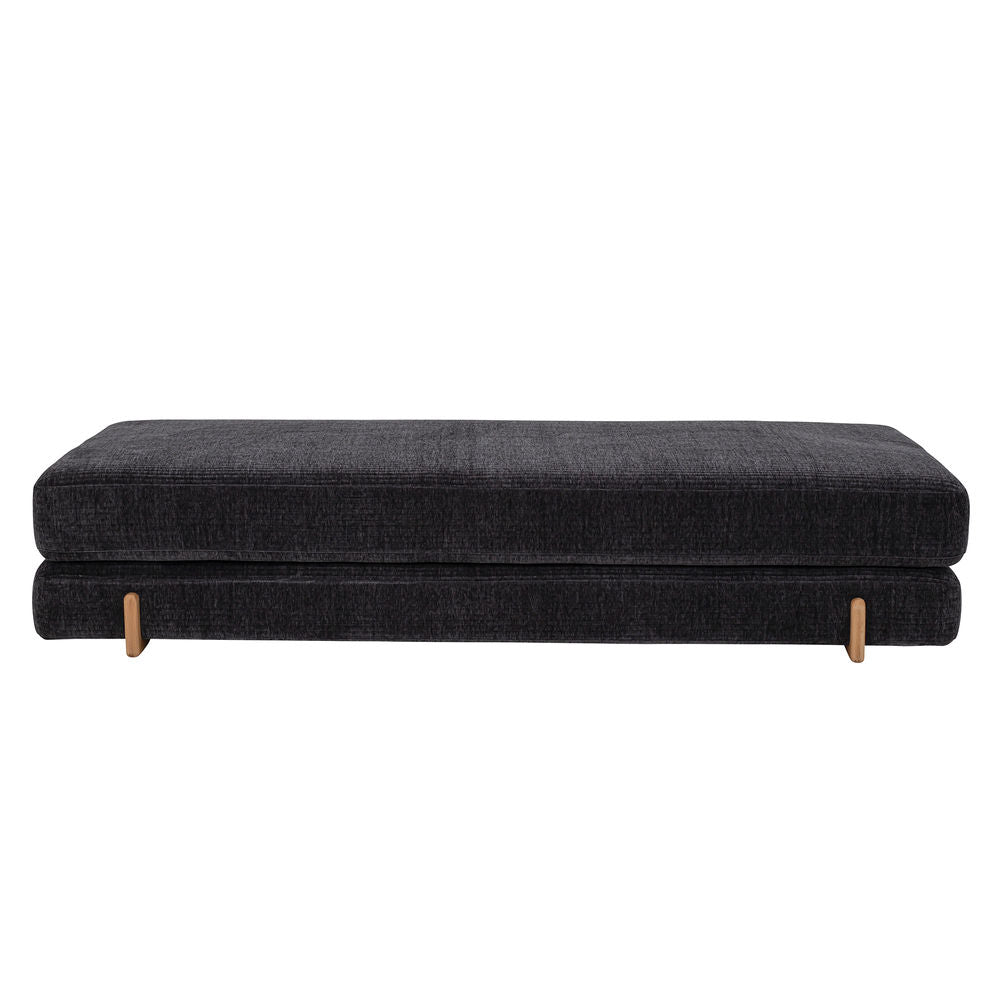 Bloomingville Groove Day Bed, gris, poliéster