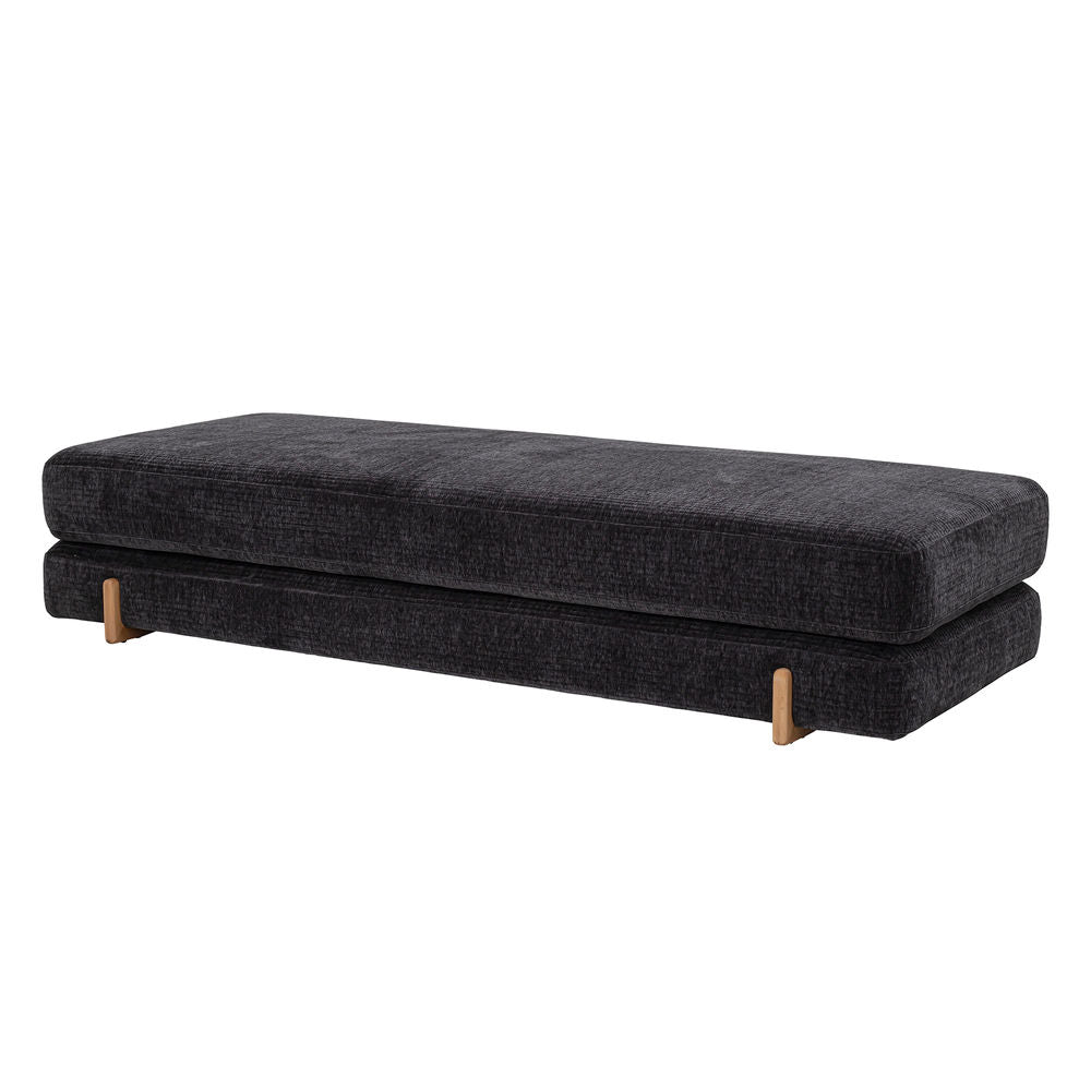 Bloomingville Groove Day Bed, gris, poliéster