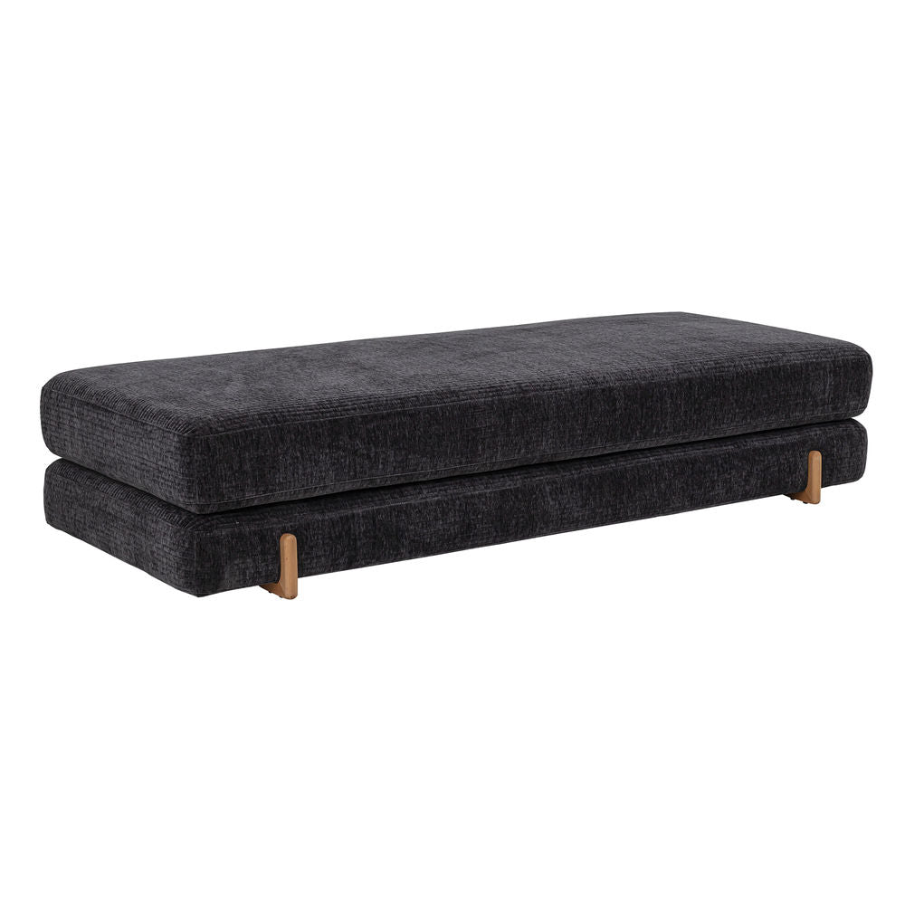 Bloomingville Groove Day Bed, gris, poliéster