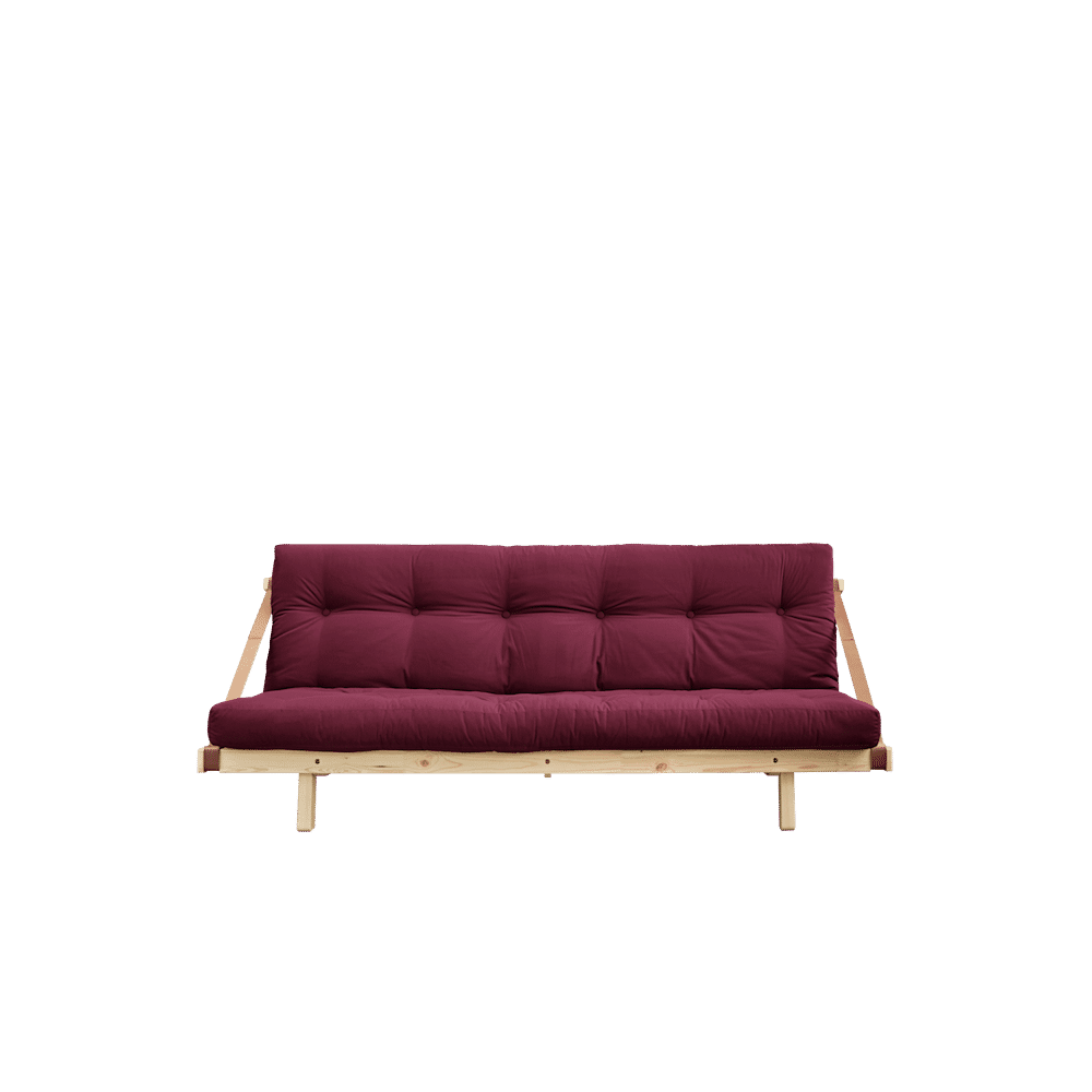 Karup Design JUMP KLARE LACKEN W. 5-Schicht GEMISCHTE MATRATZE BORDEAUX