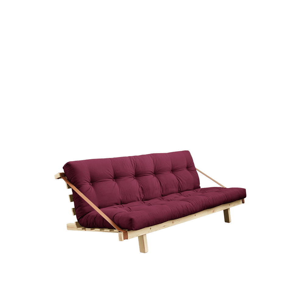 Karup Design JUMP KLARE LACKEN W. 5-Schicht GEMISCHTE MATRATZE BORDEAUX