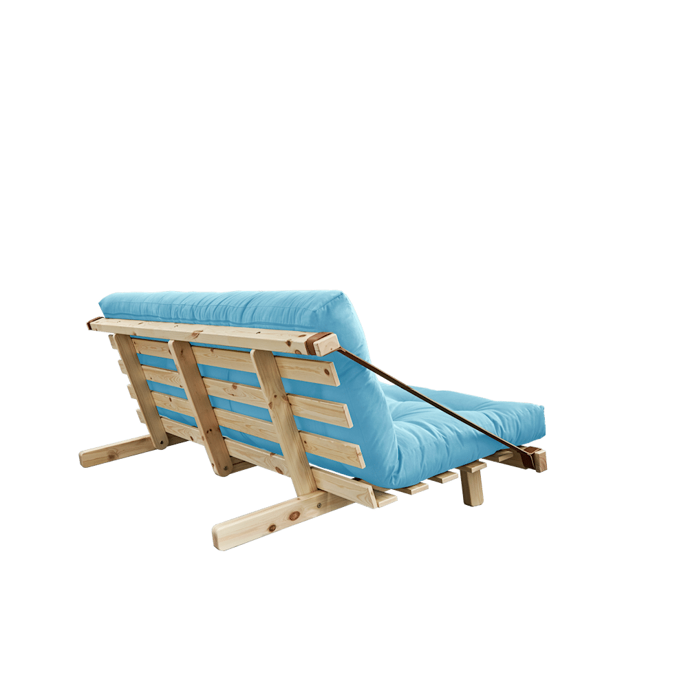 Karup Design SAUT CLAIR LAQUÉ W. MATELAS MIXTE 5 COUCHES BLEU CLAIR