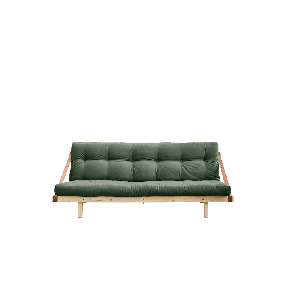 Karup Design SAUT CLAIR LAQUÉ W. MATELAS MIXTE 5 COUCHES VERT OLIVE