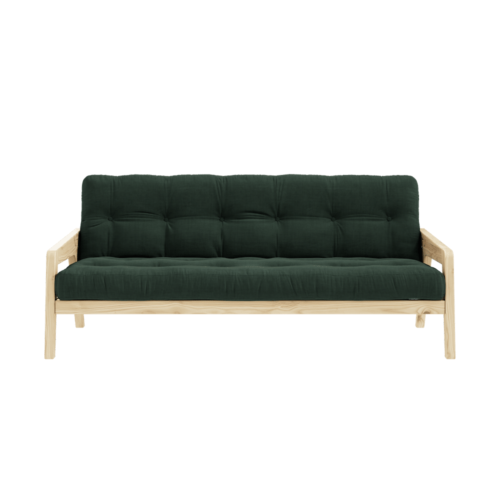 Design GRAB KLARE LACQUERED W. 5-Schicht GEMISCHTE MATRATZE SEAWEED