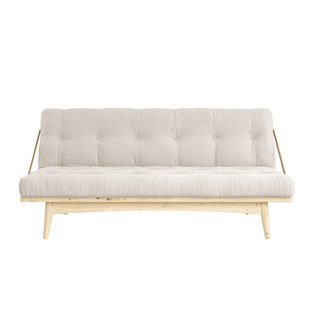 FOLK CLAIR LAQUE W. MATELAS MIXTE 5 COUCHES IVOIRE