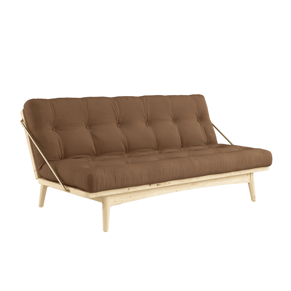 FOLK CLAIR LAQUE W. MATELAS MIXTE 5 COUCHES MOCCAA