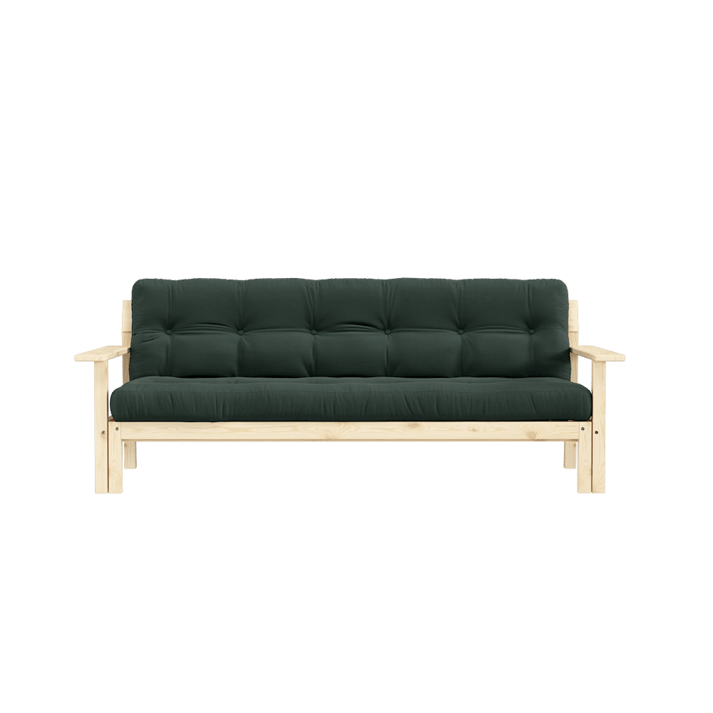 Le concepteur DÉBOUT CLAIR LAQUÉ W. MATELAS MIXTE 5 COUCHES ALGUE