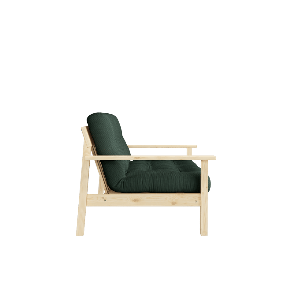 Le concepteur DÉBOUT CLAIR LAQUÉ W. MATELAS MIXTE 5 COUCHES ALGUE