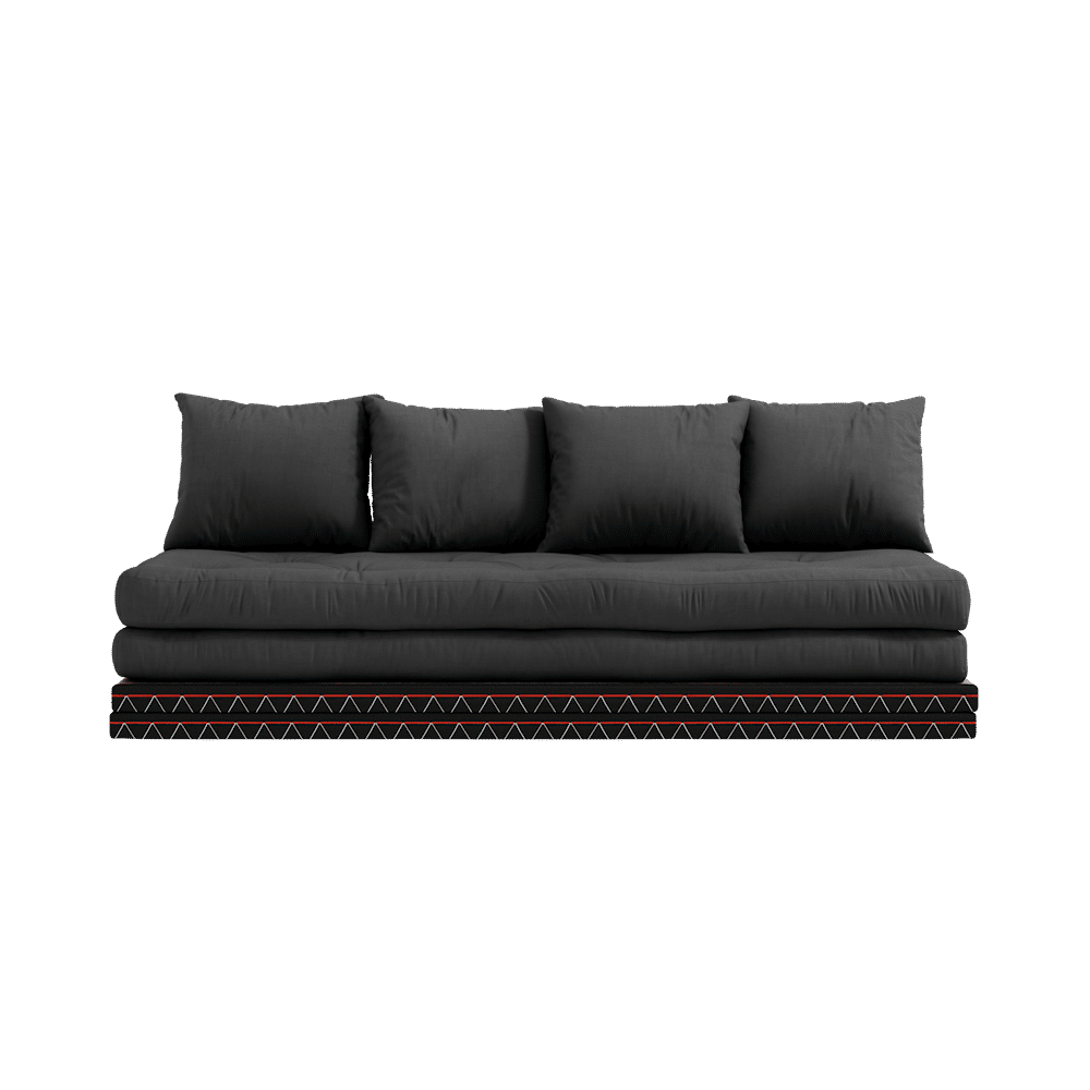 Karup Design CHICO DUNKELGRAU W. 2 MONATE 80X200 W. 2 CHICO MATRATZE SET DUNKELGRAU