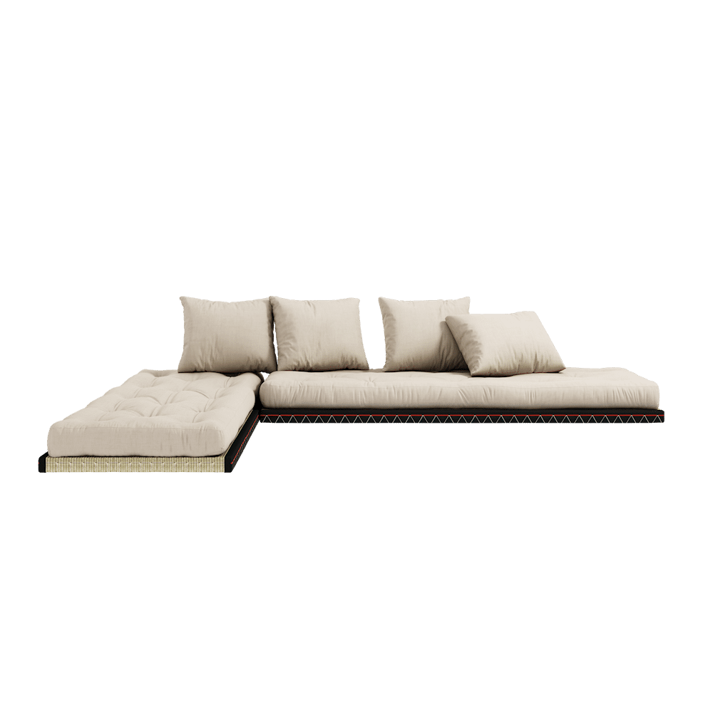 Karup Design CHICO BEIGE W. 2 MOIS 80X200 W. ENSEMBLE DE MATELAS 2 CHICO BEIGE