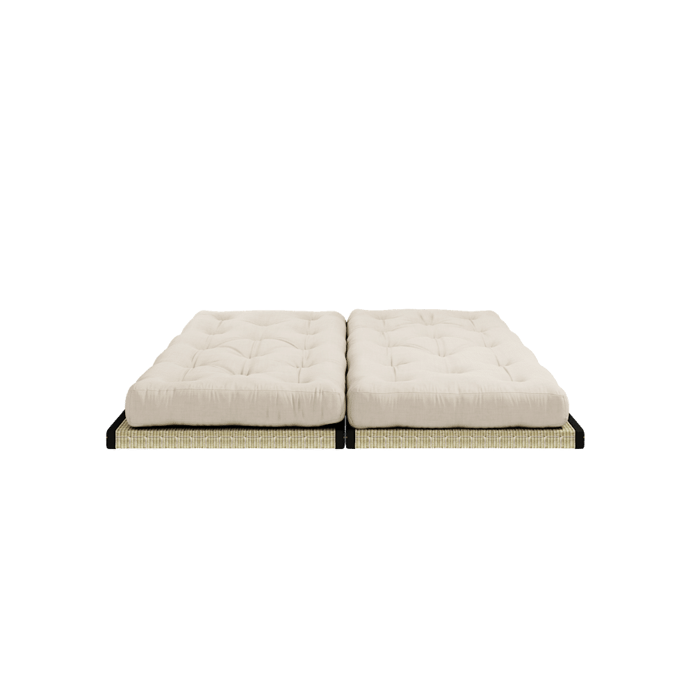 Karup Design CHICO BEIGE W. 2 MOIS 80X200 W. ENSEMBLE DE MATELAS 2 CHICO BEIGE