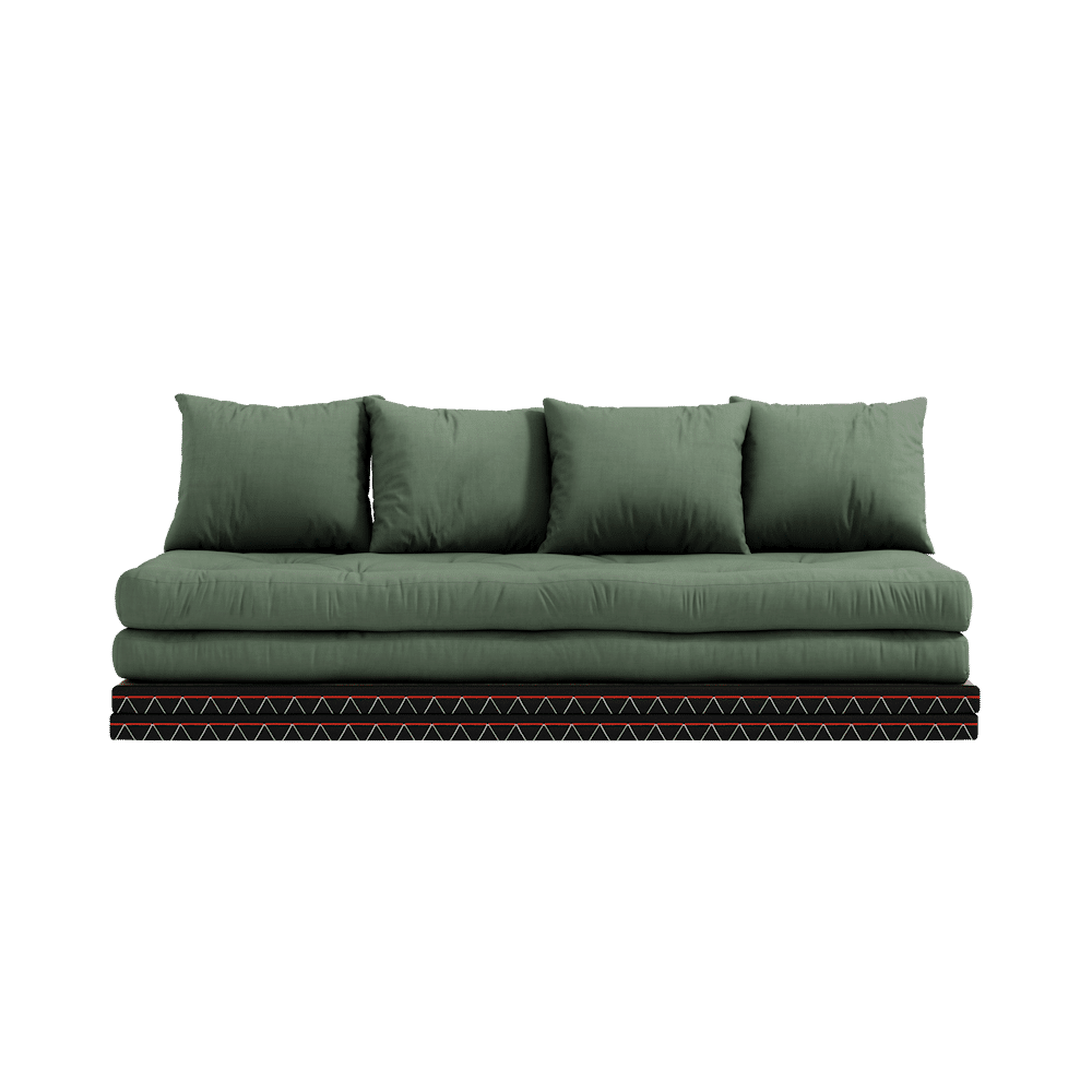 Karup Design CHICO OLIVE GRÜN W. 2 MONATE 80X200 W. 2 CHICO MATRATZE SETZEN OLIVENGRÜN