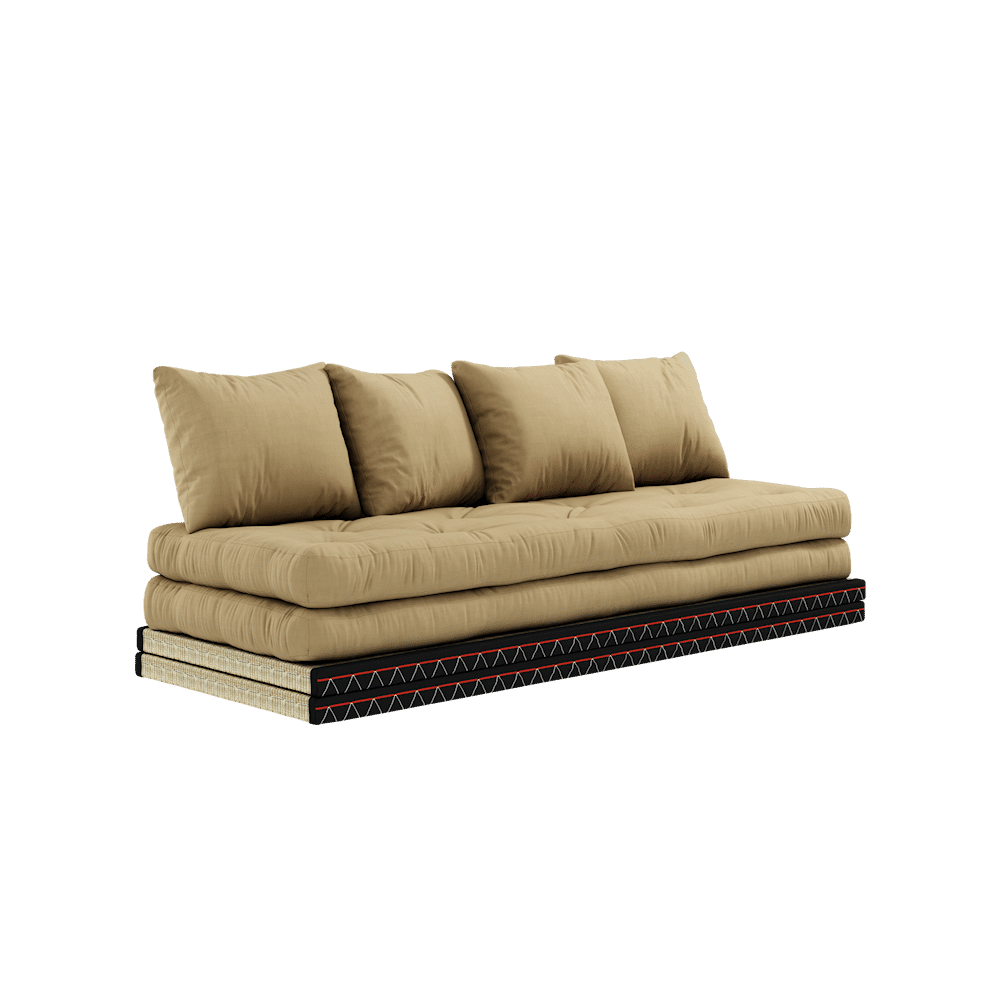 Karup Design CHICO TRIGO BEIGE W. 2 MESES 80X200 W. SET COLCHÓN 2 CHICO TRIGO BEIGE