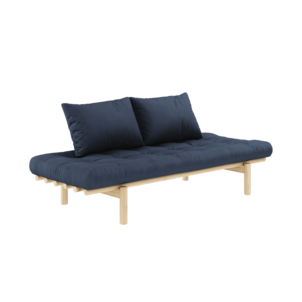 Karup Design PACE DAYBED CLAIR LAQUÉ W. MATELAS MIXTE 4 COUCHES MARINE