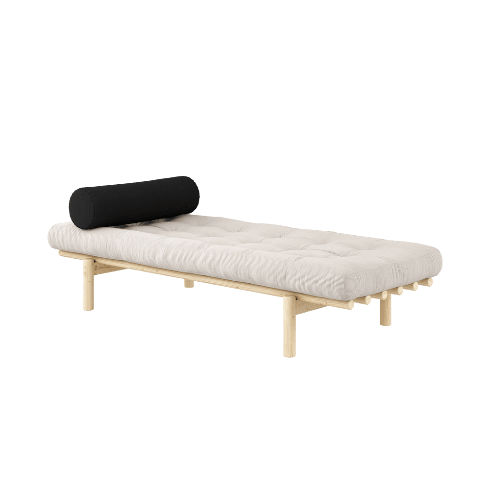 Karup Design NEXT DAYBED KLAR LACKIERT MIT 4-SCHICHT MISCHMATRATZE ELFENBEIN