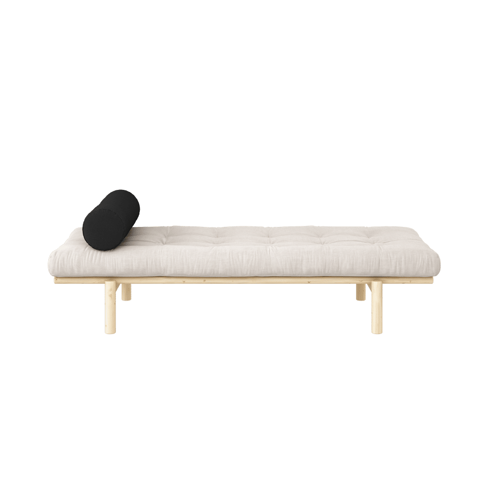 Karup Design NEXT DAYBED KLAR LACKIERT MIT 4-SCHICHT MISCHMATRATZE ELFENBEIN