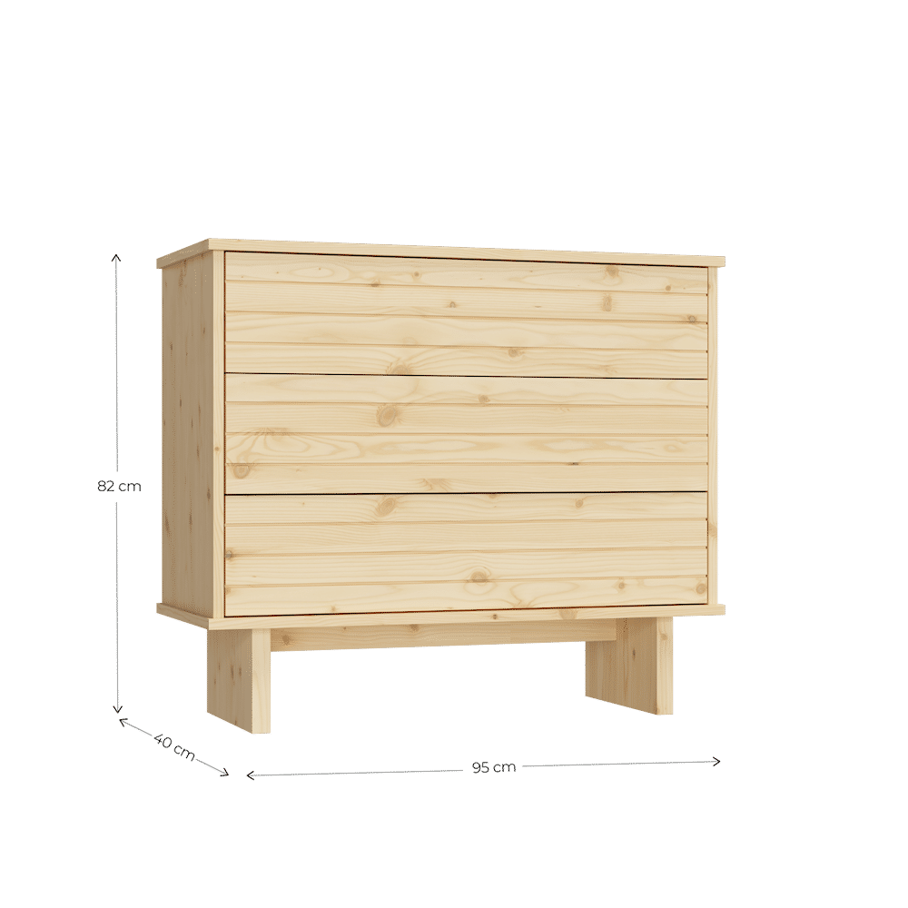 Karup Design KOMMO DRESSER CLEAR LACQUERED