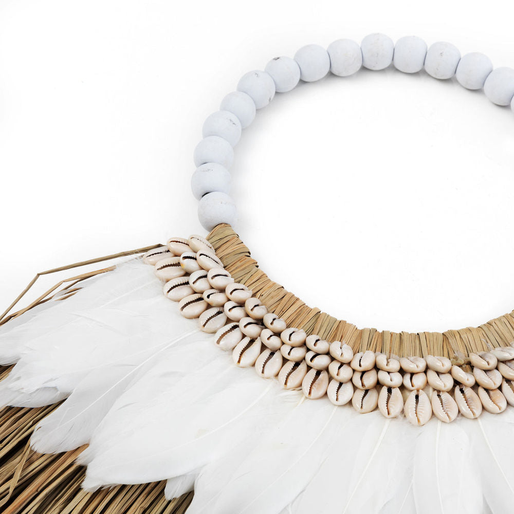 Le Collier Bazar Bizarre La Veine d'Alang-Blanc Naturel