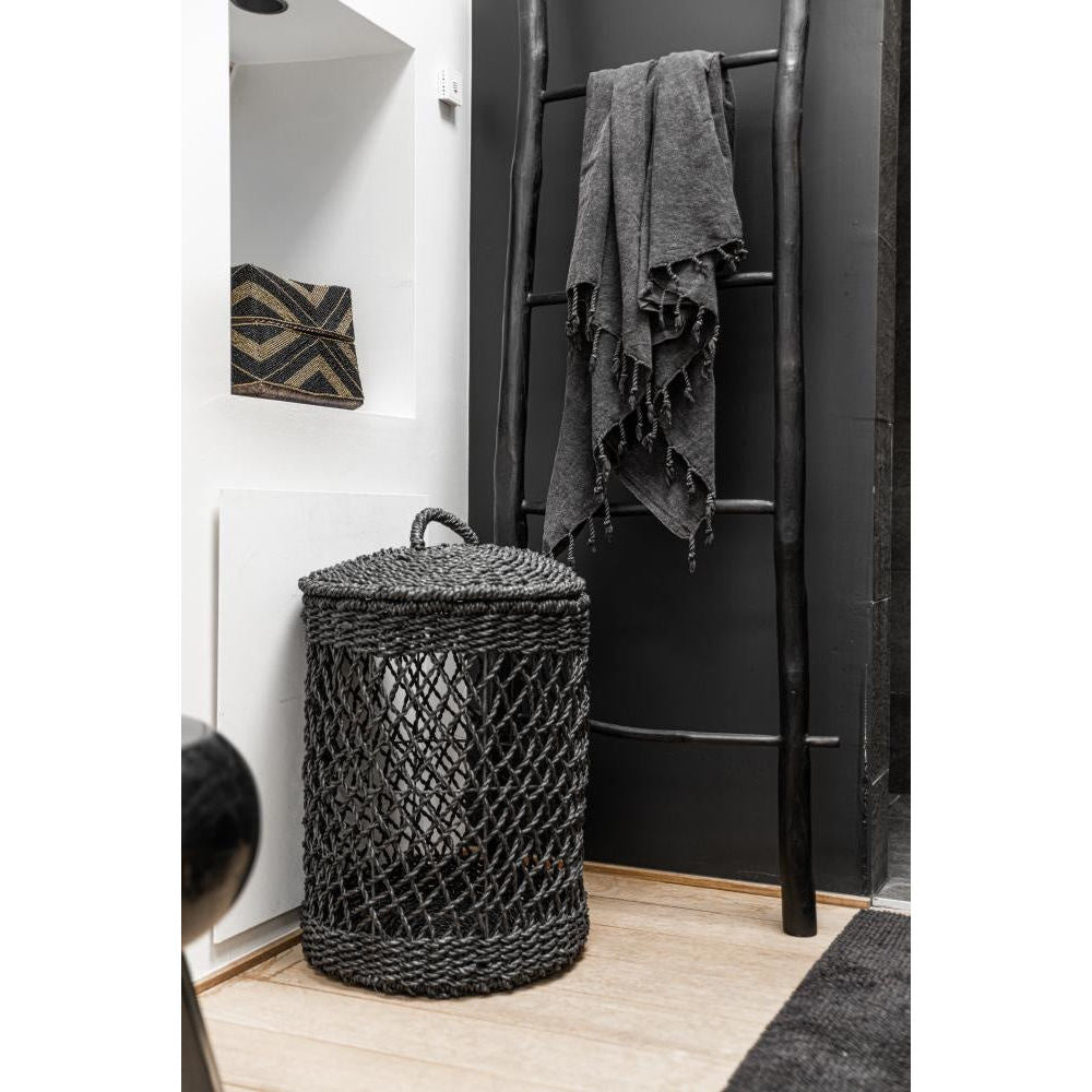 Bazar Bizar The Laundry Basket - Black - M