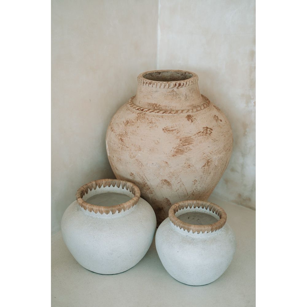 Bazar Bizar Le Vase Styly-Béton Naturel-L