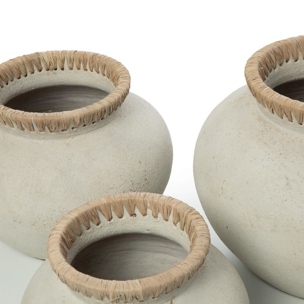 Bazar Bizar Le Vase Styly-Béton Naturel-L