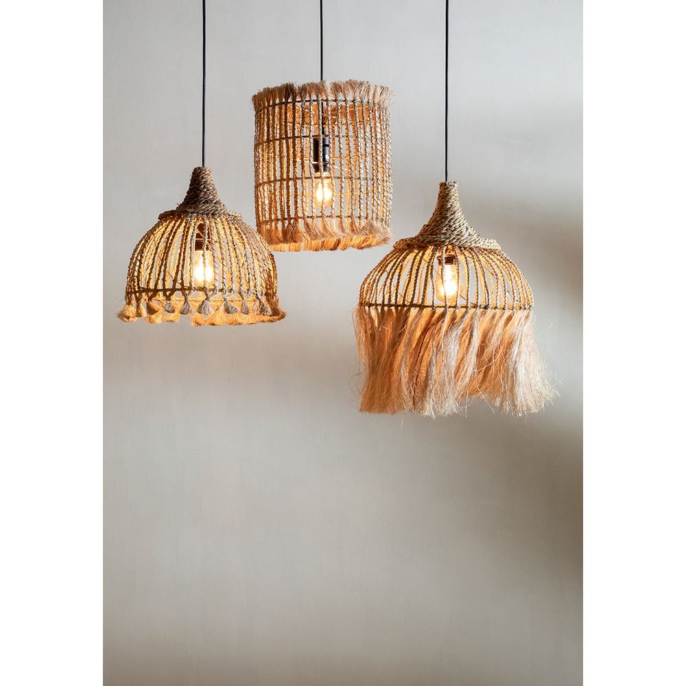 Colgante Bazar Bizar The Abaca Bird Cage-Natural-M