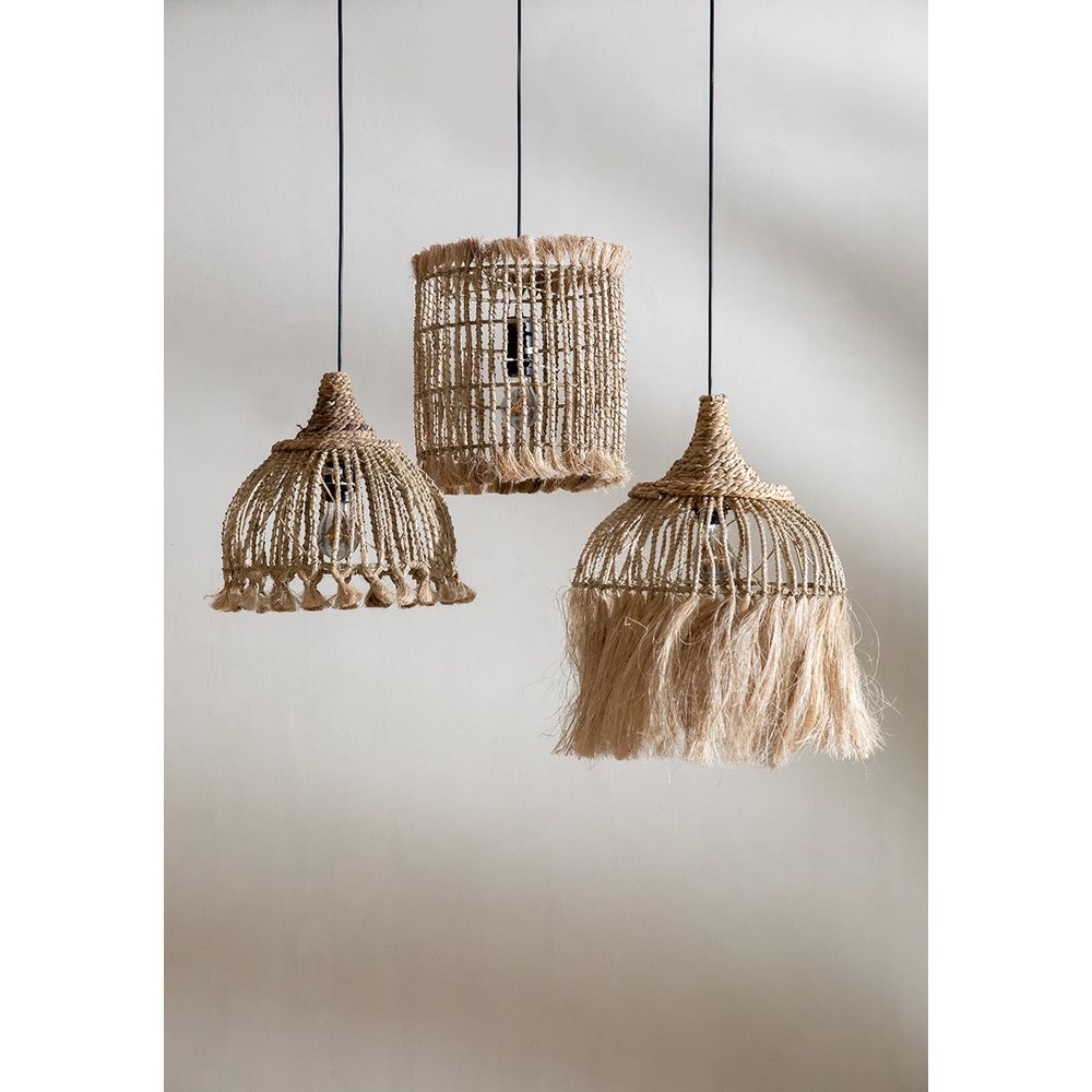 Colgante Bazar Bizar The Abaca Bird Cage-Natural-M