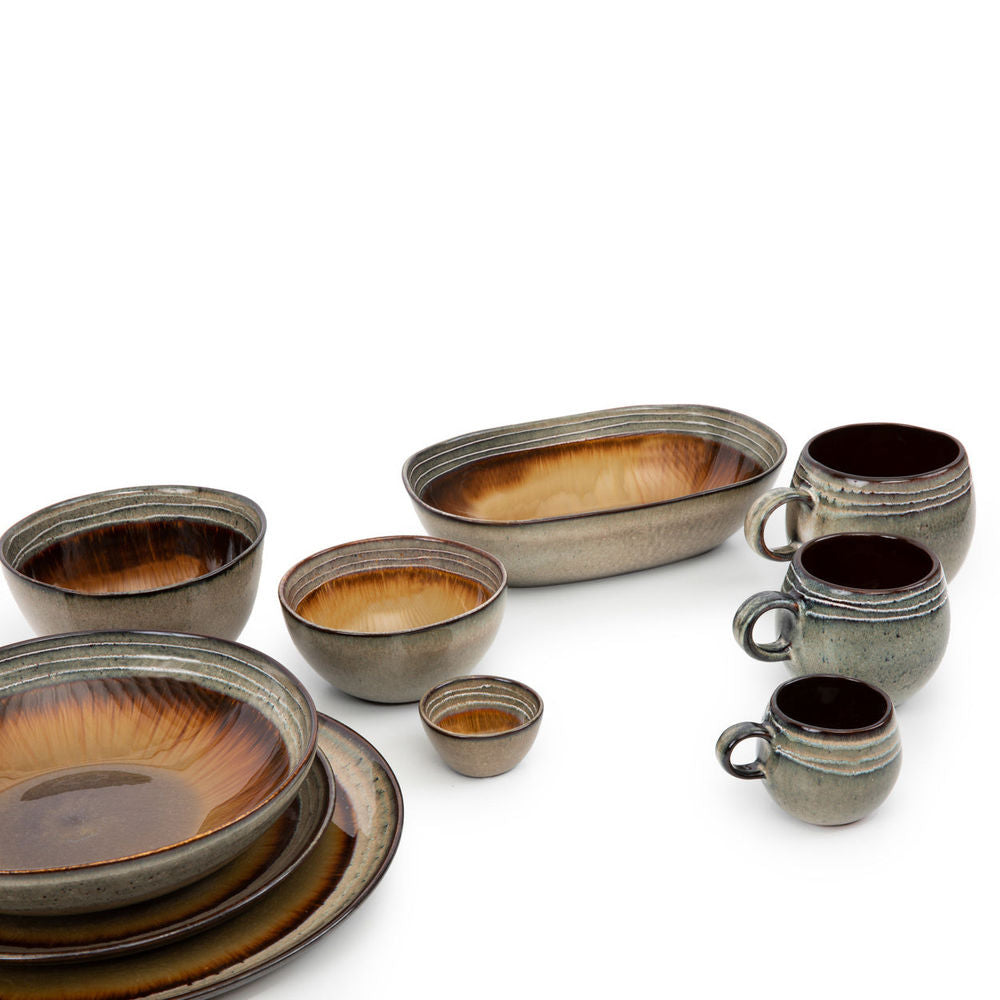 Bazar Bizar De Comporta Espresso Kopjes - S - Set van 6